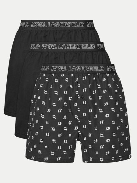 KARL LAGERFELD Komplet bokserek A1M47131 Kolorowy. Bokserki męskie KARL LAGERFELD, m, bez wzorów, z bawełny. Za 259.99 zł.