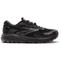 Buty do biegania męskie Brooks Divide 5 Gtx. Czarne buty sportowe męskie Brooks, z materiału, bez zapięcia, do biegania. Za 913.00 zł.