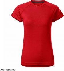 MALFINI Destiny 176 - ADLER - Koszulka damska, 160 g/m, 5% elastan, 95% micro poliester - czerwony M. Czerwone t-shirty damskie Malfini, m, bez wzorów, z elastanu, bez kołnierzyka. Za 37.75 zł.