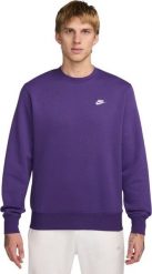 Nike Bluza męska Nike Club BB fioletowa FN3886 507 2XL. Fioletowe bluzy męskie Nike, m, bez wzorów, bez kaptura. Za 269.98 zł.