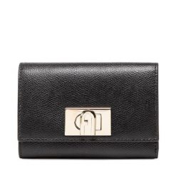 Portfel Furla. Czarne portfele damskie Furla, bez wzorów. Za 529.99 zł.