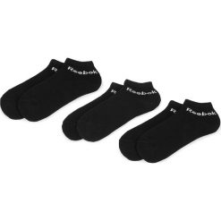 Zestaw 3 par niskich skarpet unisex Reebok - Roy U Ankle Sock 3P AB5274 Black. Skarpety damskie marki Reebok. Za 29.95 zł.