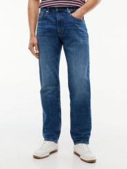Tommy Jeans Dżinsy Mężczyźni Bawełna niebieski, 32-34. Niebieskie jeansy męskie Tommy Jeans, eleganckie. Za 409.95 zł.
