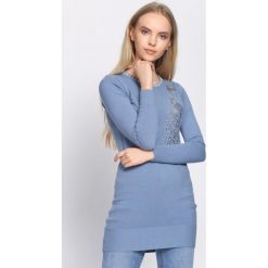 Niebieska Sukienka Unclouded. Sukienki damskie marki bonprix. Za 59.99 zł.