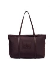 Calvin Klein Torebka Medium Tote LV04F3869G Bordowy. Czerwone torebki do ręki damskie Calvin Klein, bez wzorów, z materiału, bez dodatków. Za 449.99 zł.