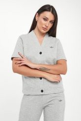 Bluza damska na guziki AERONAUTICA MILITARE. Bluzy damskie Aeronautica Militare, l, bez wzorów, bez kaptura. Za 719.00 zł.