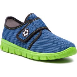 Kapcie SUPERFIT - 8-00266-88 S Water Combi. Niebieskie sandały chłopięce Superfit, z materiału, bez zapięcia. Za 139.00 zł.
