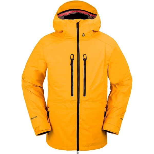 Kurtka narciarska Volcom Guide Gore-Tex. Żółte kurtki męskie Volcom, na zimę, m, bez wzorów, z gore-texu, narciarskie, gore-tex. W wyprzedaży za 2,768.00 zł.