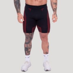 Męskie szorty fitness bezszwowe OG1. Szare krótkie spodenki sportowe męskie GYMBEAM, m, bez wzorów, z materiału, na fitness i siłownię. Za 110.90 zł.