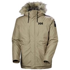 Parka Helly Hansen Coastal 3.0. Brązowe parki męskie Helly Hansen, m, bez wzorów, z futra, bez kaptura. Za 1,375.60 zł.