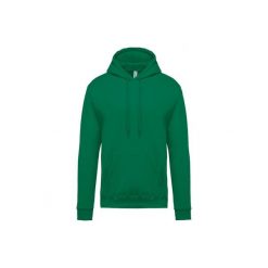 Bluza z kapturem Kariban. Zielone bluzy męskie KARIBAN, m, bez wzorów, z kapturem. Za 144.00 zł.