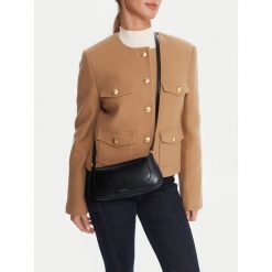 Torebka Calvin Klein. Czarne listonoszki damskie Calvin Klein, bez wzorów, bez dodatków. Za 251.99 zł.