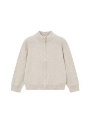 Mayoral Kardigan 3382 Beżowy Regular Fit. Brązowe swetry dla chłopców Mayoral, bez wzorów, z bawełny, bez kołnierzyka, bez kaptura. Za 109.99 zł.