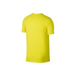 Koszulka męska nike air jordan sportswear last shot tee tour yellow. Żółte koszulki sportowe męskie Nike, m, bez wzorów, bez kołnierzyka, bez ramiączek, na fitness i siłownię. Za 159.00 zł.
