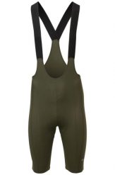 Męskie spodenki kolarskie z szelkami Comfort Plus kompresyjne zielone. Zielone szorty męskie AGU, m, bez wzorów, z materiału. Za 504.70 zł.
