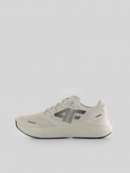4F Buty do biegania FLOWRUN męskie - białe 44. Białe buty sportowe męskie 4f, z gumy, bez zapięcia, do biegania. Za 349.99 zł.
