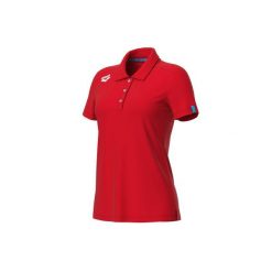 Damska koszulka polo Arena Team Solid. Niebieskie koszulki sportowe damskie Arena, s, bez wzorów, z materiału, bez kołnierzyka, bez ramiączek, na fitness i siłownię. Za 224.50 zł.