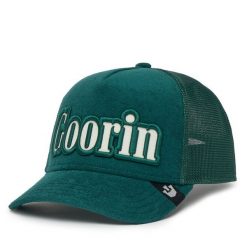 Czapka z daszkiem Goorin Bros. Zielone czapki i kapelusze damskie Goorin Bros, bez wzorów. Za 109.99 zł.