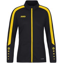 Damska bluza dresowa Jako Power. Czarne bluzy sportowe damskie Jako, bez wzorów, z dresówki, bez kaptura. Za 325.00 zł.