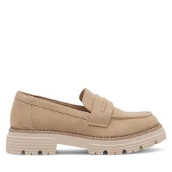 Loafersy Jenny Fairy. Brązowe mokasyny damskie Jenny Fairy. Za 129.99 zł.