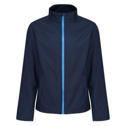 Męska Kurtka Soft Shell Ablaze Printable. Niebieskie kurtki męskie Regatta, m, bez wzorów, sportowe, bez kaptura. Za 101.99 zł.