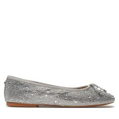 Baleriny Steve Madden. Szare baleriny damskie Steve Madden, bez wzorów, bez obcasa. Za 299.99 zł.