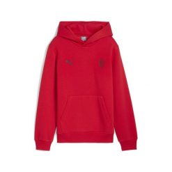 Młodzieżowa bluza z kapturem AC Milan FtblEssentials PUMA. Czarna bluzy męskie Puma, na jesień, m, bez wzorów, z bawełny, z kapturem. Za 239.00 zł.