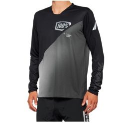 Dżersej z długim rękawem 100% r-core-x. Czarne bluzy męskie 100%, m, bez wzorów, z dżerseju, bez kaptura. W wyprzedaży za 183.10 zł.