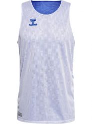 Koszulka do koszykówki Hummel Core Xk Reverse. Niebieskie koszulki sportowe męskie Hummel, xl, bez wzorów, z materiału, bez kołnierzyka, bez ramiączek, do koszykówki. Za 190.00 zł.