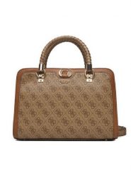 Guess Torebka HWSG95 40060 Beżowy. Brązowe torebki do ręki damskie Guess, z aplikacjami, ze skóry, bez dodatków. Za 359.99 zł.