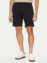 Tommy Hilfiger Szorty materiałowe Harlem MW0MW23568 Czarny Regular Fit. Czarne szorty męskie Tommy Hilfiger, m, bez wzorów, z bawełny. Za 199.99 zł.