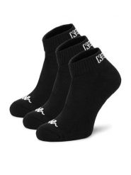 Kappa Skarpety krótkie KR_GOAL_SS25 (3-PACK) Czarny. Czarne skarpety damskie Kappa, bez wzorów, z bawełny. Za 34.99 zł.