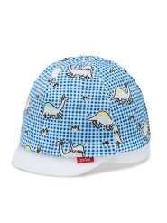 Broel Czapka Daffi WB2364905BRB-022 Niebieski. Niebieskie buty zimowe chłopięce Broel, bez wzorów, z materiału, bez zapięcia. Za 59.99 zł.
