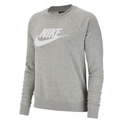 Bluzy sportowa męska Nike Essentials Crew Flc Hbr. Szare bluzy męskie Nike, m, bez wzorów, bez kaptura. Za 303.00 zł.