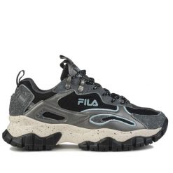 Buty damskie sportowe Fila RAY TRACER TR2 WMN. Czarne obuwie sportowe damskie Fila, bez wzorów, z dresówki, trekkingowe. Za 249.00 zł.