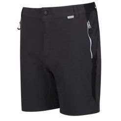 Męskie spodenki trekkingowe Mountain II. Niebieskie szorty męskie Regatta, na lato, m, bez wzorów, z materiału. Za 109.99 zł.