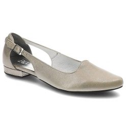 Szare Baleriny Exquisite Damskie Eleganckie Buty. Szare baleriny damskie EXQUISITE, bez wzorów, ze skóry, eleganckie, bez obcasa, na obcasie. Za 159.00 zł.