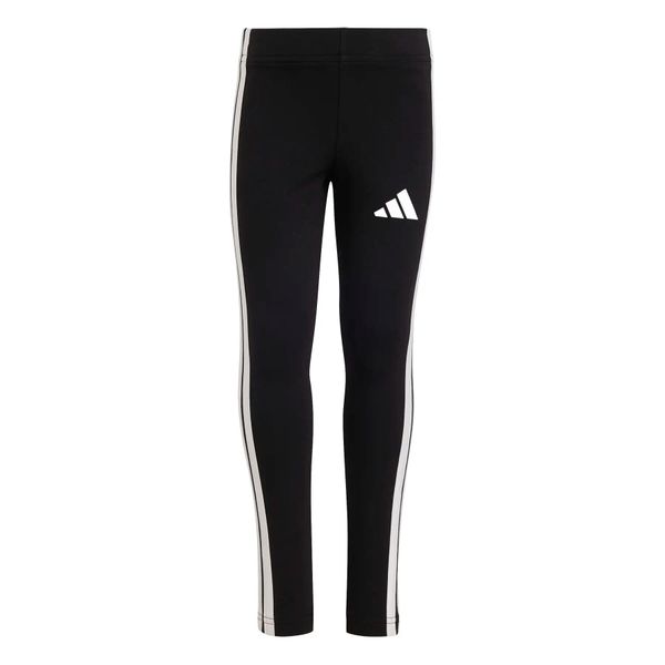Legginsy dziewczęce adidas Essentials. Czarne legginsy dla dziewczynek Adidas, bez wzorów, z materiału. Za 98.45 zł.