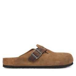 Klapki Birkenstock. Brązowe klapki męskie Birkenstock. Za 639.99 zł.