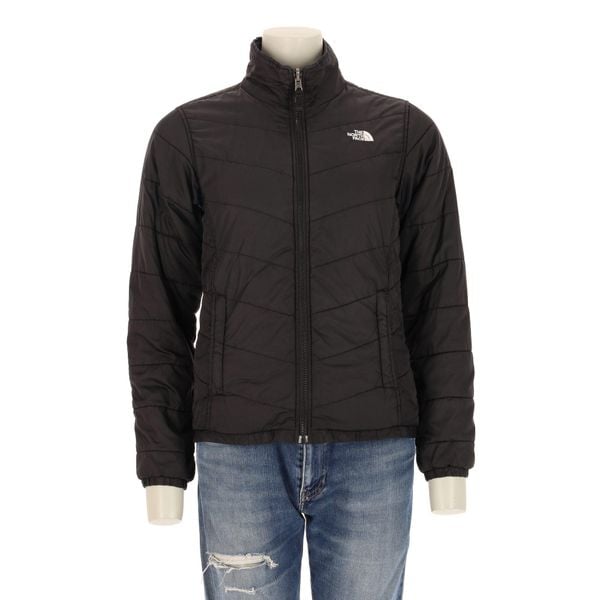 Second life - Kurtka puchowa TNF Black dla kobiet - Stan bardzo dobry. Czarne kurtki damskie The North Face, na zimę, l, bez wzorów, z puchu, bez kaptura. Za 255.56 zł.