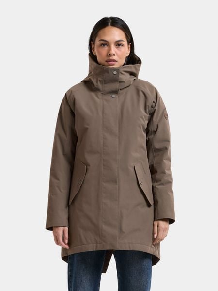 Didriksons Parka Kobiety zielony, 36. Zielone parki damskie Didriksons, bez wzorów, eleganckie, bez kaptura. Za 1,249.95 zł.
