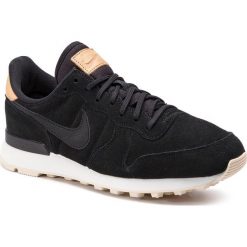 Buty NIKE - Internationalist Prm 828404 017 Black/Black/Summit White. Czarne obuwie sportowe damskie Nike, bez wzorów, z materiału, bez obcasa, bez zapięcia. W wyprzedaży za 299.00 zł.