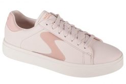 Buty sportowe Sneakersy damskie, Eden LX-Top Grade. Czerwone obuwie sportowe damskie Skechers, bez wzorów, z materiału, trekkingowe. Za 239.99 zł.