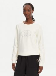 Liu Jo Sport Bluza TA5168 FS090 Biały Regular Fit. Białe bluzy damskie Liu Jo Sport, m, bez wzorów, z bawełny, bez kaptura. Za 289.99 zł.