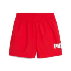 Szorty Puma ESS Logo Lab Woven 5". Czerwone krótkie spodenki sportowe męskie Puma, m, bez wzorów. Za 152.50 zł.