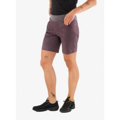 Spodenki wspinaczkowe damskie Edelrid Sansara Shorts II. Fioletowe szorty sportowe damskie EDELRID, bez wzorów, sportowe, wspinaczkowe. Za 236.05 zł.