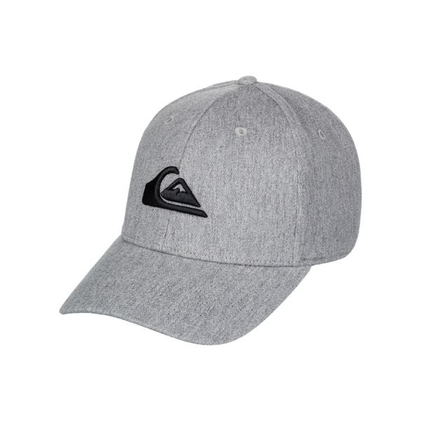 Czapka dla Mężczyzn DECADES Szary. Szare czapki i kapelusze męskie Quiksilver, bez wzorów, z bawełny. Za 94.99 zł.