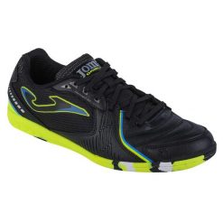 Buty piłkarskie Joma Dribling Indoor. Czarne buty sportowe męskie Joma, bez zapięcia, do piłki nożnej. Za 149.99 zł.