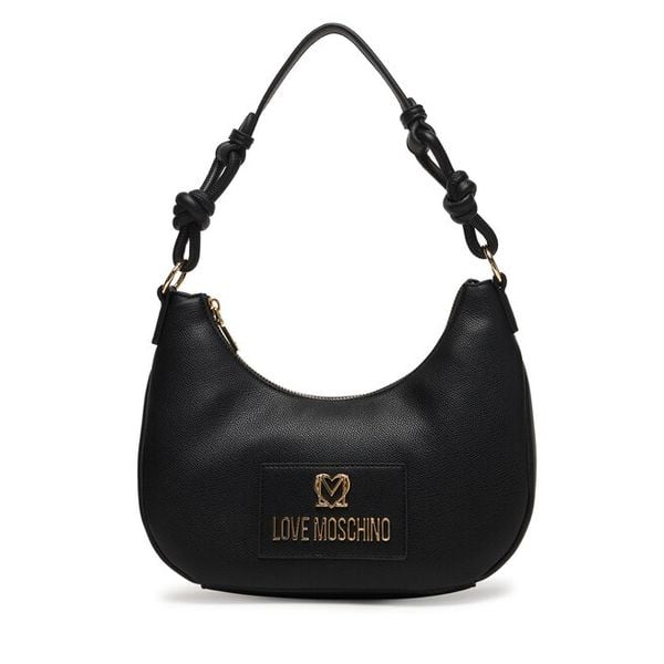 Torebka LOVE MOSCHINO. Czarne torebki do ręki damskie Love Moschino, bez wzorów, klasyczne, bez dodatków. Za 501.99 zł.