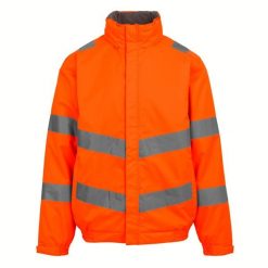 Męska Kurtka Pro Contract Dover HiVis Jacket. Brązowe kurtki sportowe męskie Regatta, m, bez wzorów, trekkingowe. Za 165.99 zł.